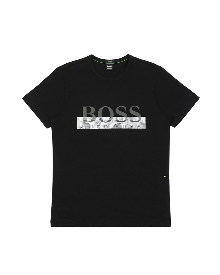 Logo Round Neck Short Sleeved T-Shirt