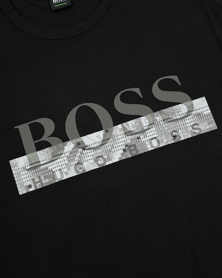 Logo Round Neck Short Sleeved T-Shirt