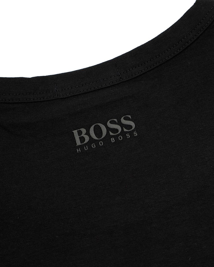 Logo Round Neck Short Sleeved T-Shirt
