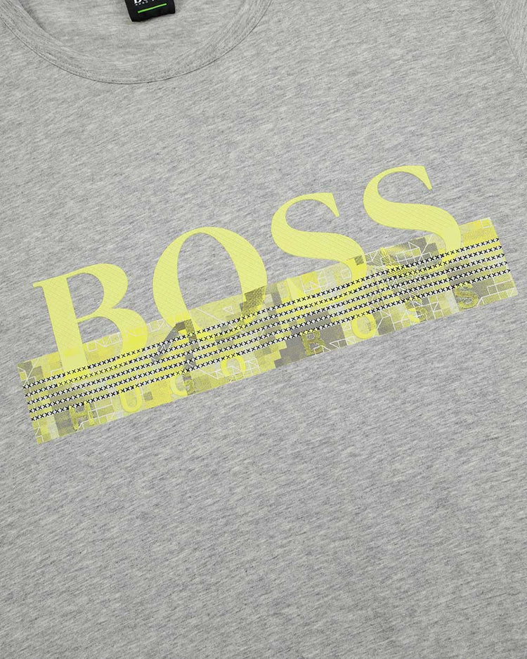 Logo Round Neck Short Sleeved T-Shirt