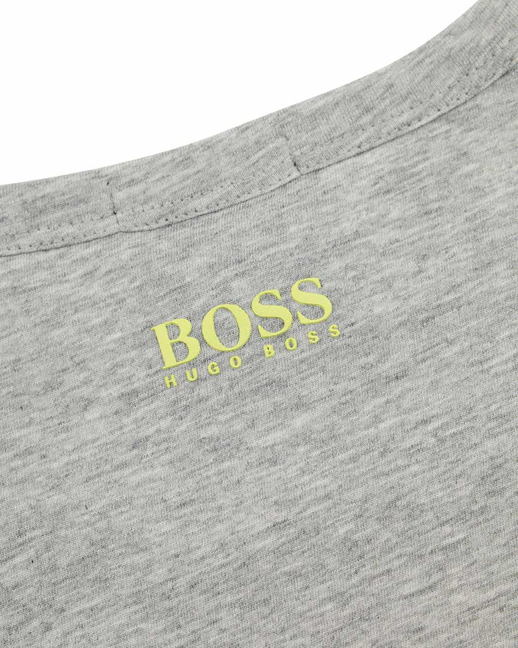 Logo Round Neck Short Sleeved T-Shirt