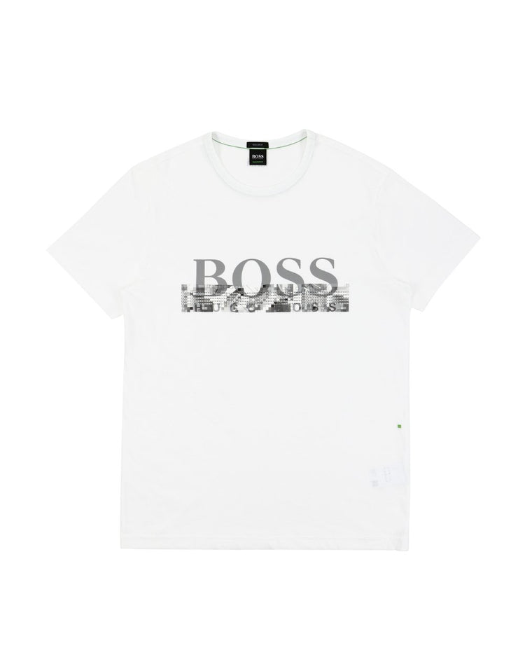 Logo Round Neck Short Sleeved T-Shirt