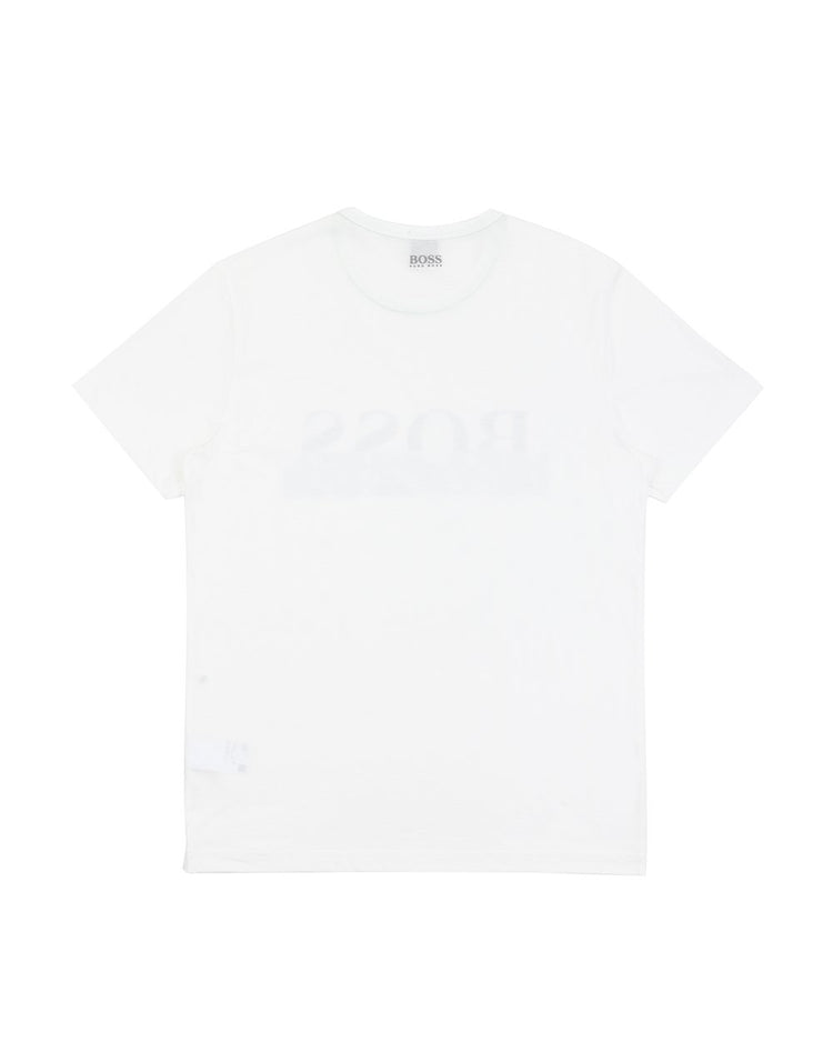 Logo Round Neck Short Sleeved T-Shirt