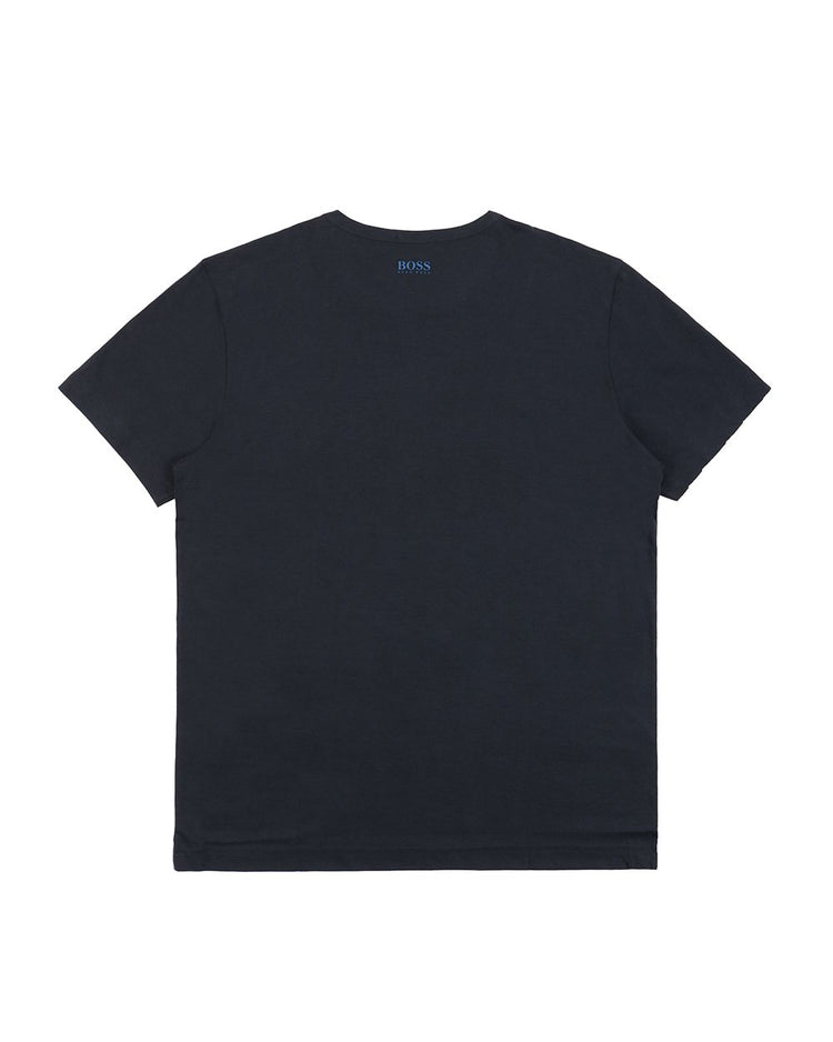 Logo Round Neck Short Sleeved T-Shirt