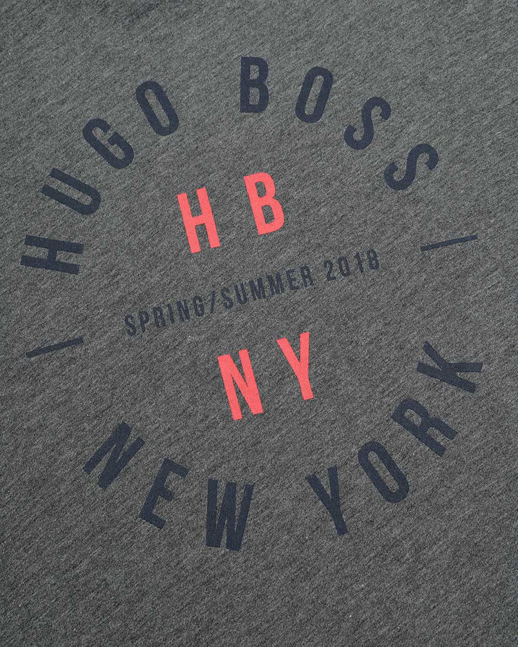 Logo Round Neck Short Sleeved T-Shirt
