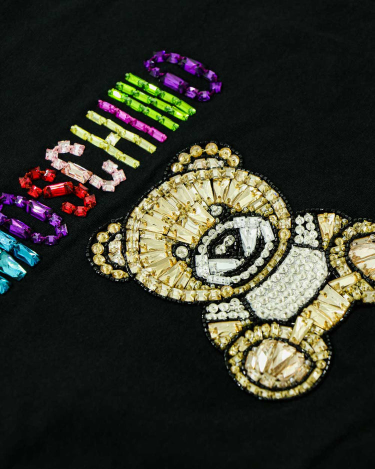Teddy Embroidery Jersey T-Shirt