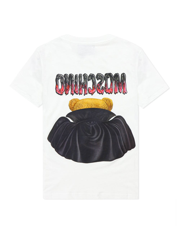 Print Round Neck Short Sleeves T-Shirt