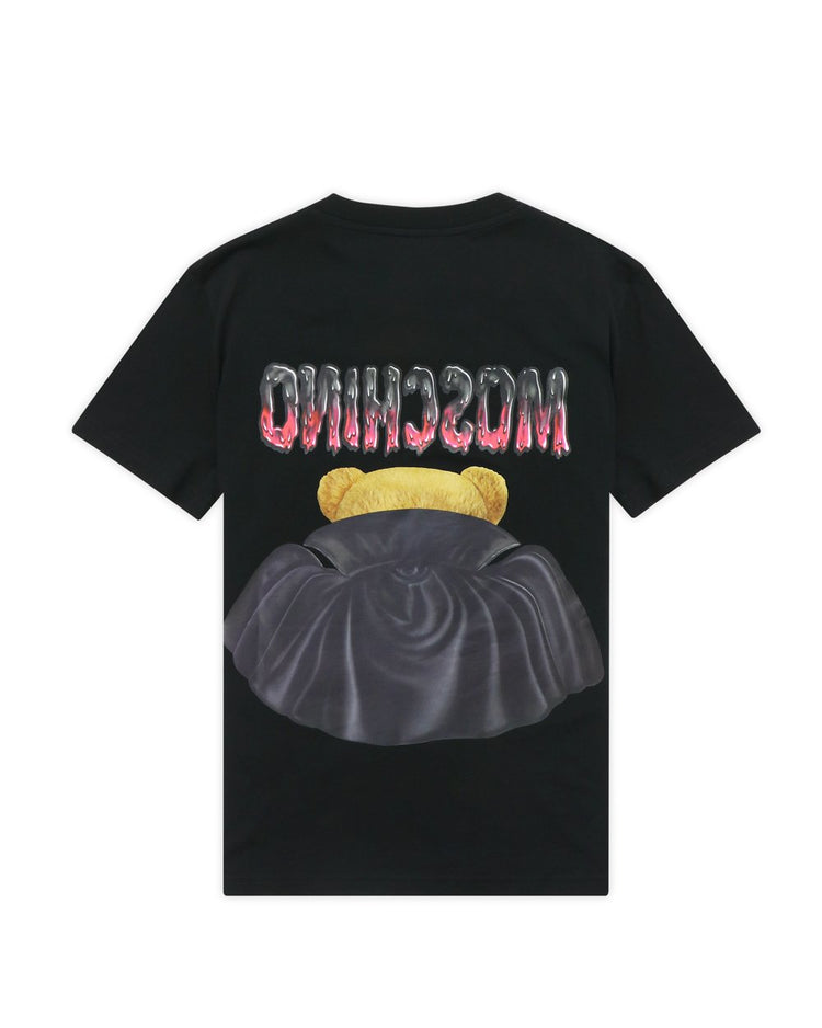 Print Round Neck Short Sleeves T-Shirt