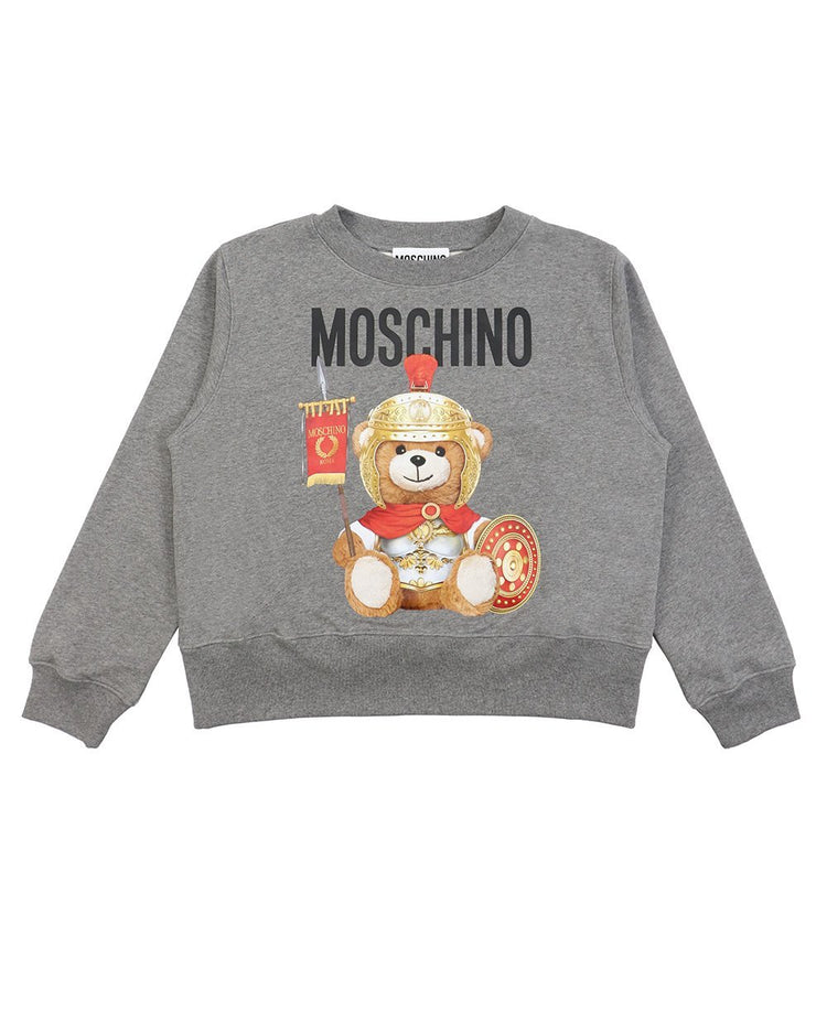 Printed Cotton Long-Sleeves Sweatshirt
