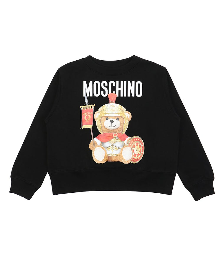 Printed Cotton Long-Sleeves Sweatshirt