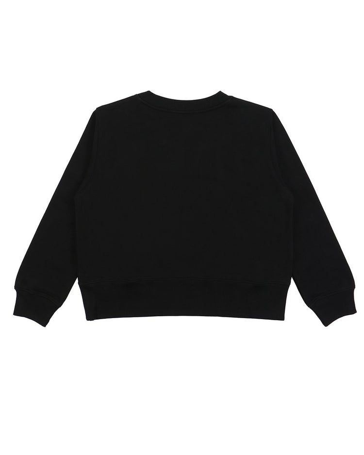 Printed Cotton Long-Sleeves Sweatshirt