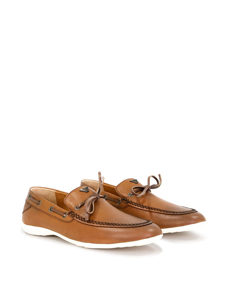Leather Boat Moccasins