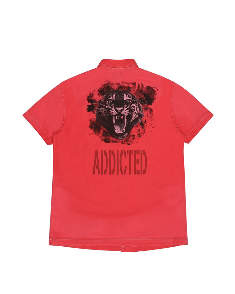 ARMANI JEANS Short Sleeve Print Shirt