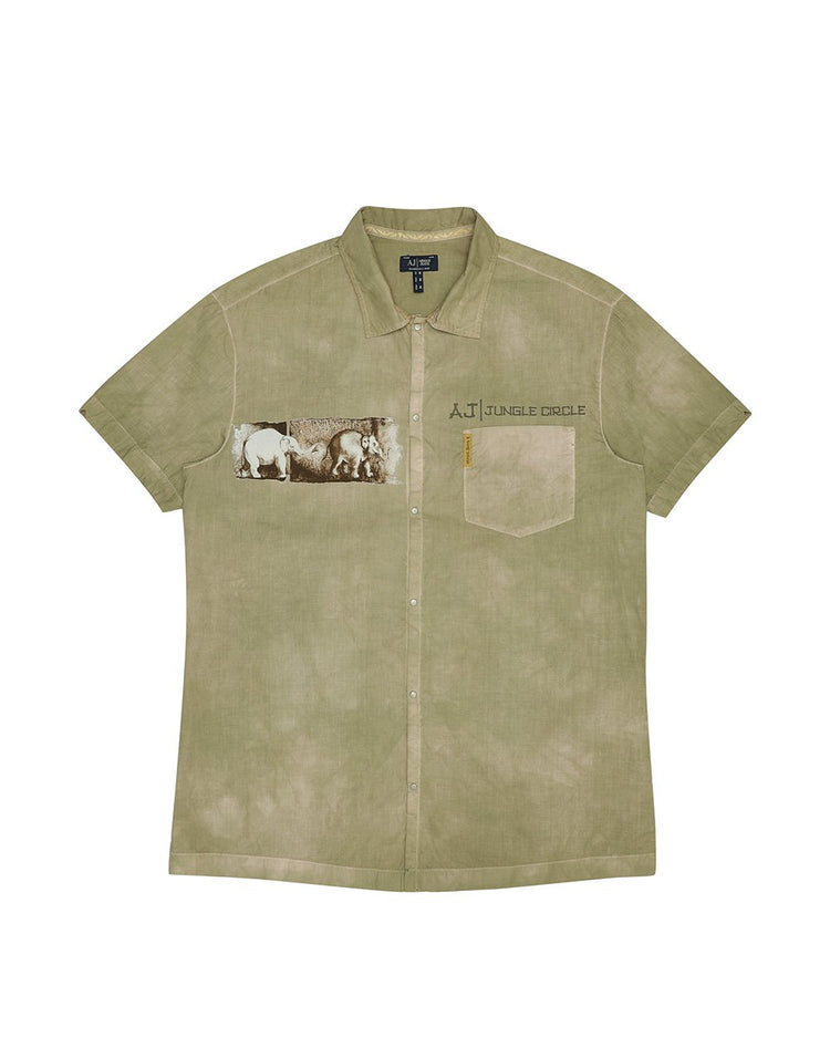 Short Sleeve Print Shirt