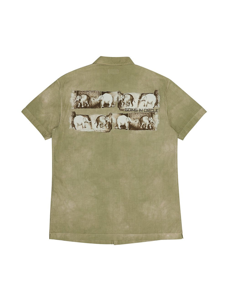 ARMANI JEANS Short Sleeve Print Shirt