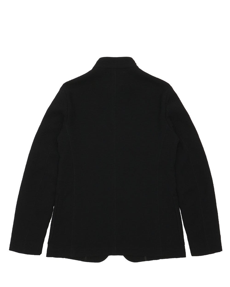 Round Neck Single-Breasted Blazer