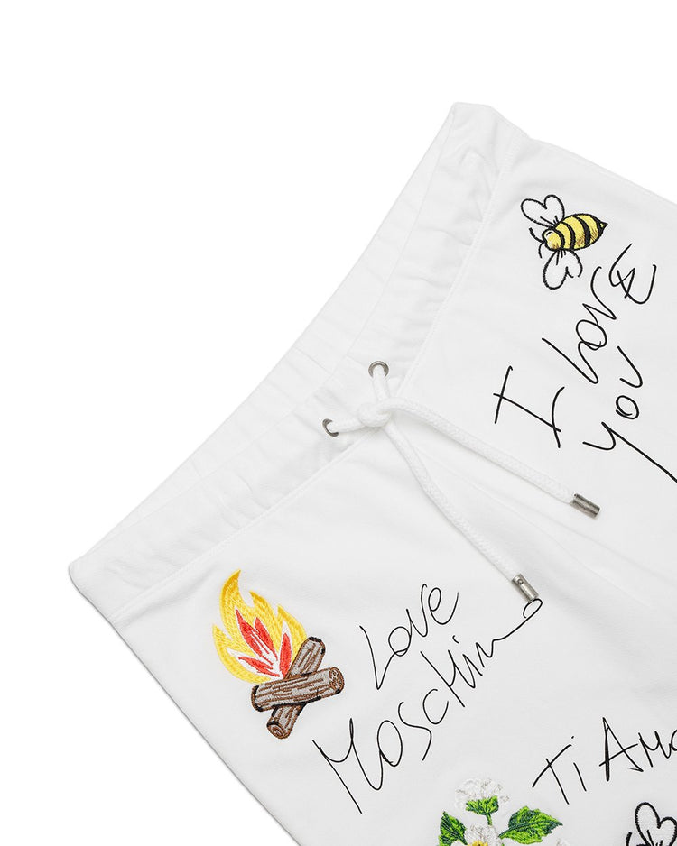 Love Moschino Embroide Pants