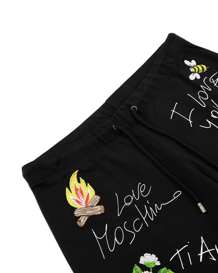 Love Moschino Embroide Pants
