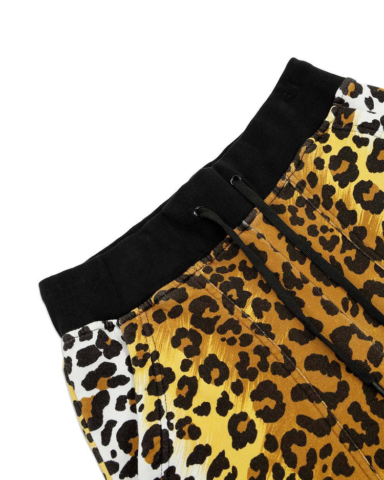 Leopard Printed Cotton Trousers
