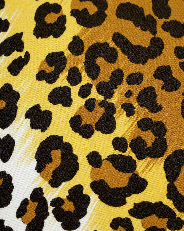 Leopard Printed Cotton Trousers