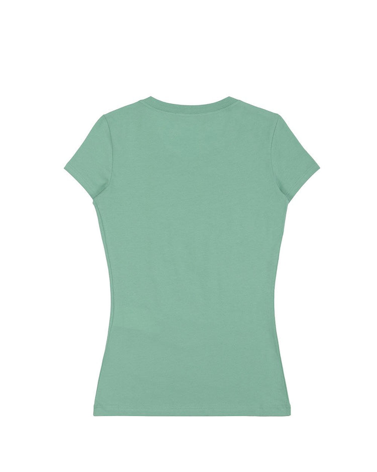 Print Round Neck Short Sleeves T-Shirt