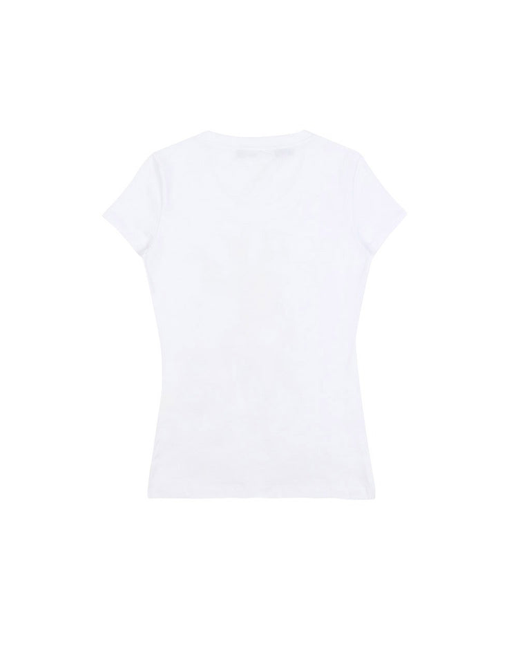 Printed Crew Neck Short Sleeves T-Shirt