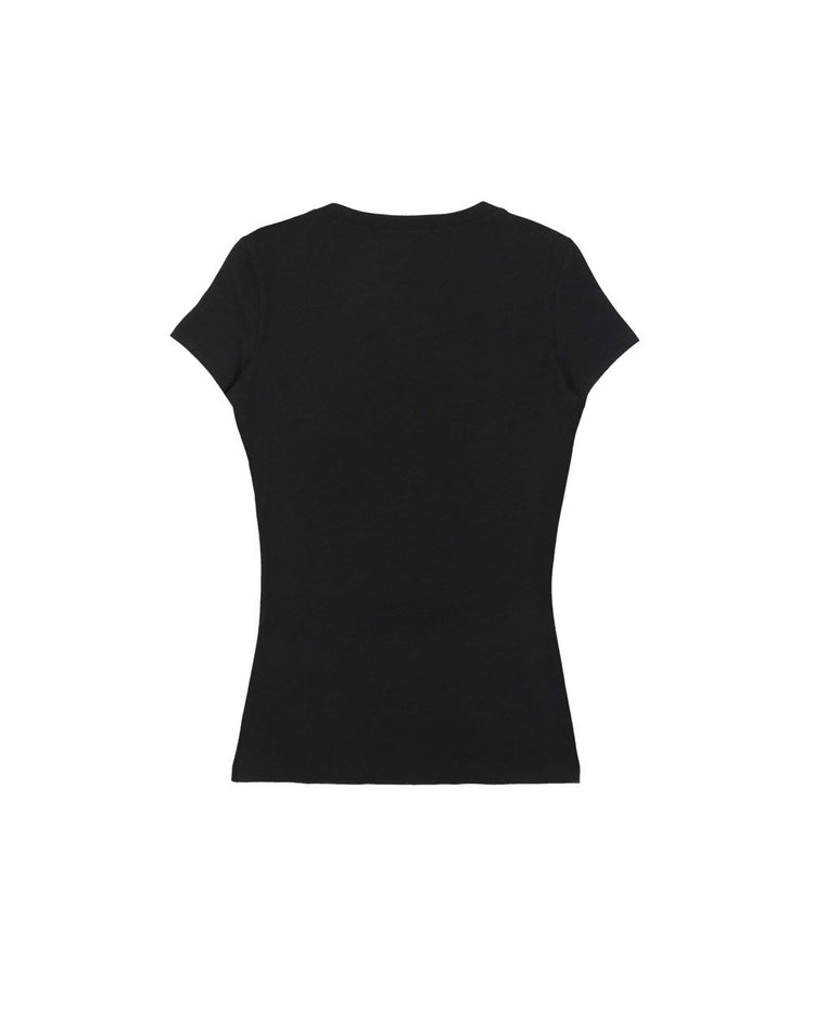 Printed Crew Neck Short Sleeves T-Shirt