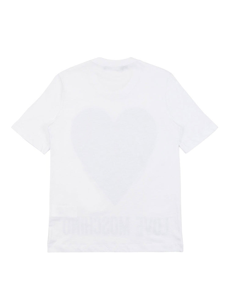 Printed Round Neck Short-Sleeves T-shirt