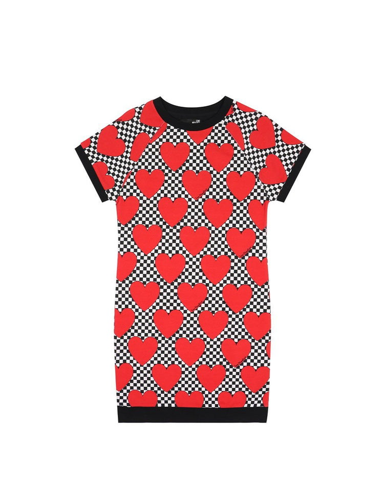 Hearts Jersey Dress