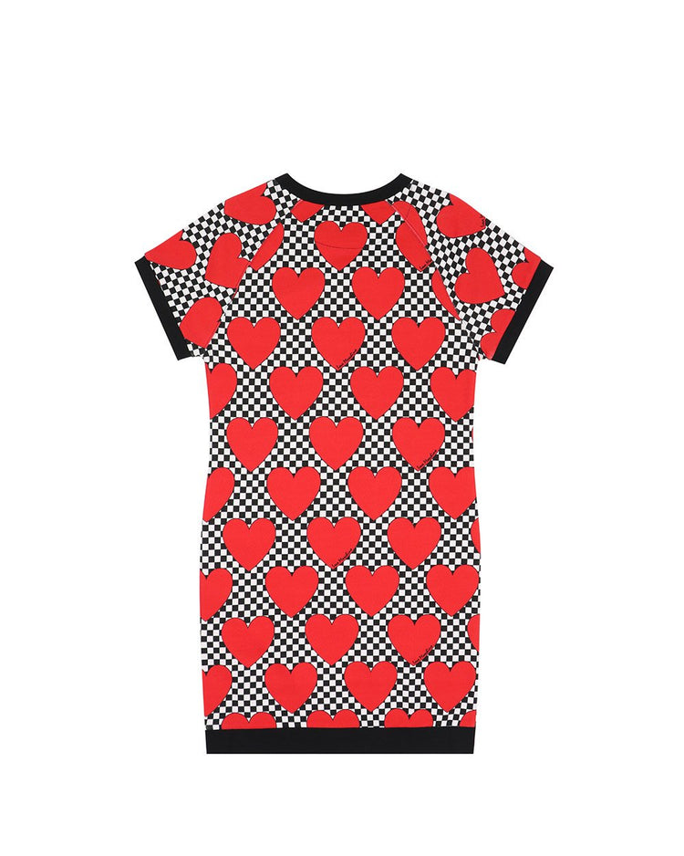 Hearts Jersey Dress