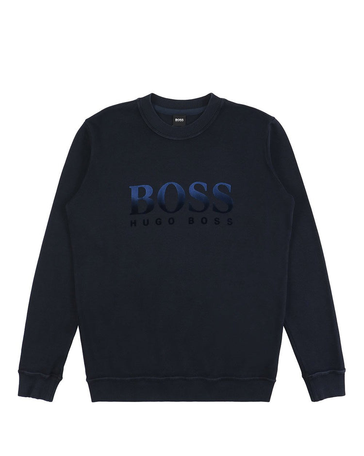Logo Crew Neck Long Sleeve Sweatshirt