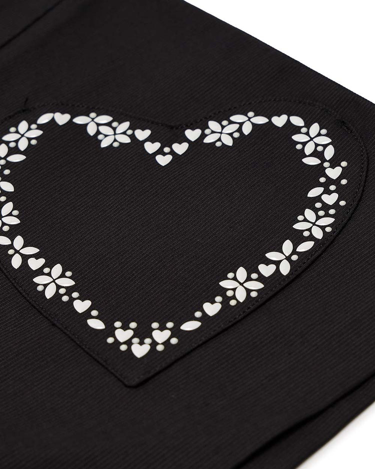 MOSCHINO Heart Patterned Shorts