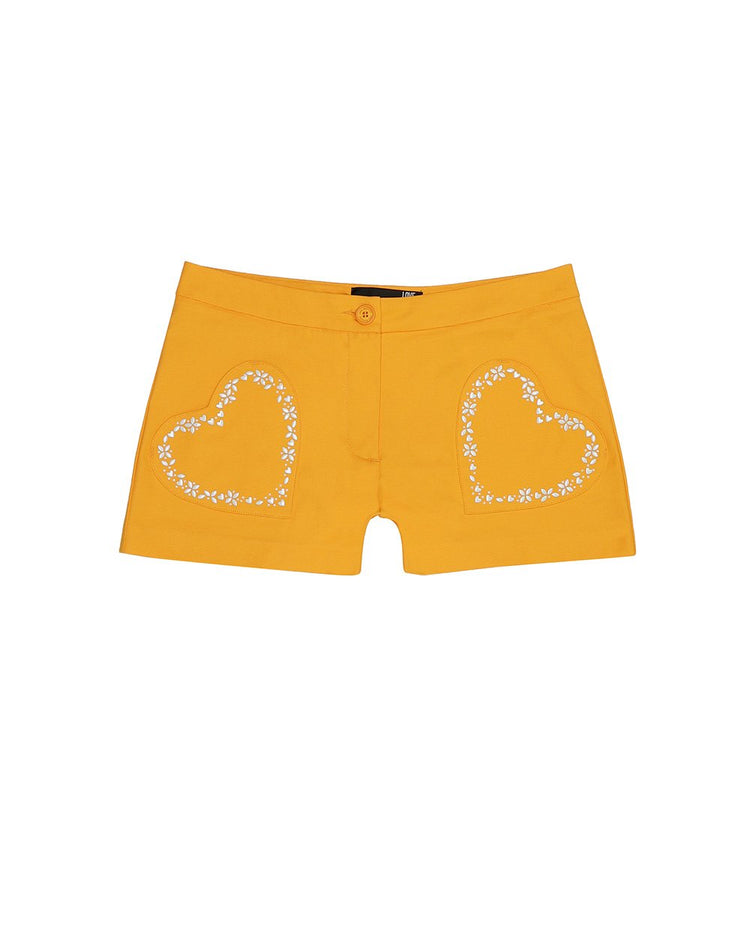 MOSCHINO Heart Patterned Shorts