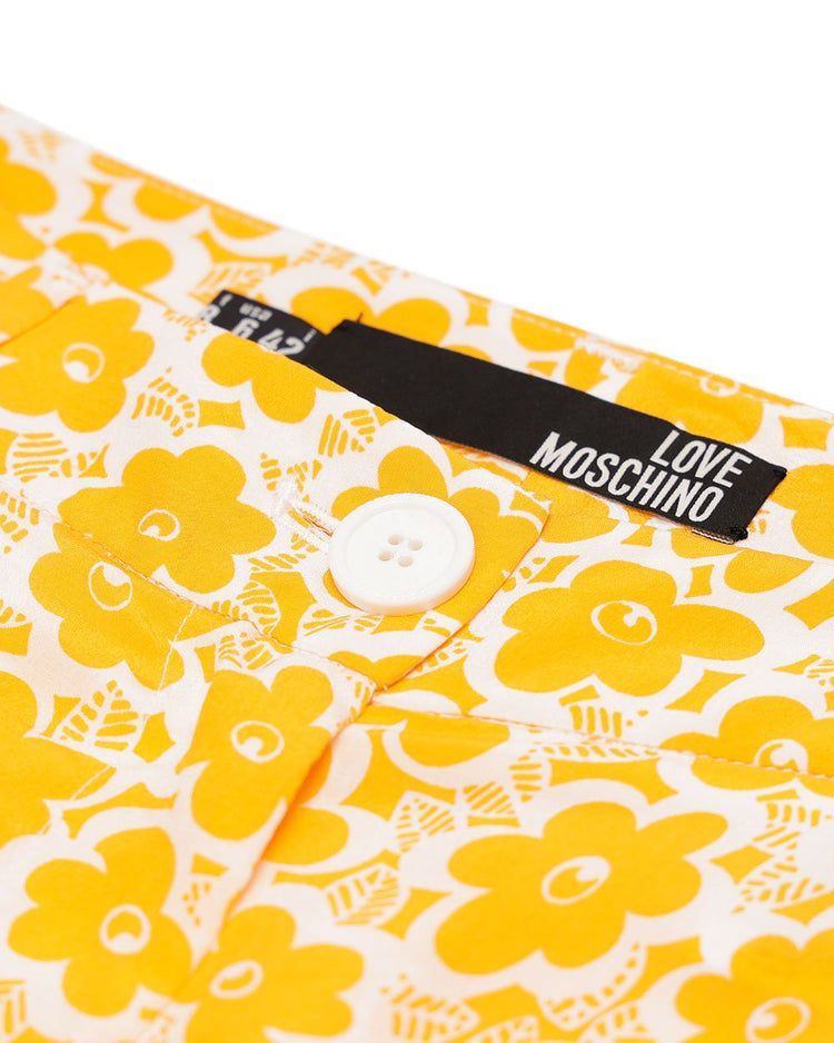 MOSCHINO Floral Print Shorts