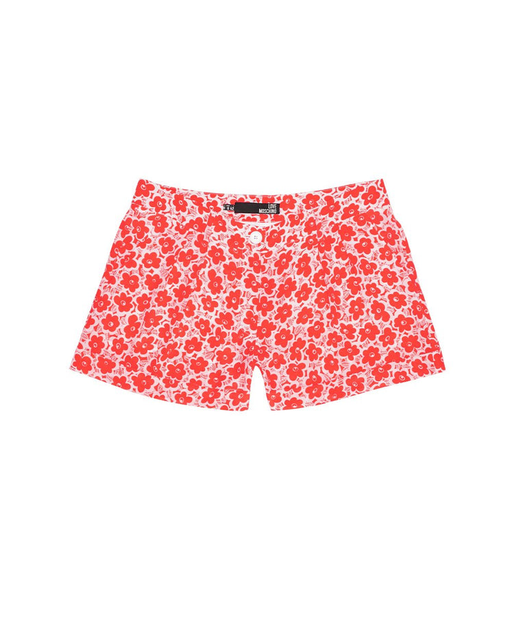 Floral Print Shorts
