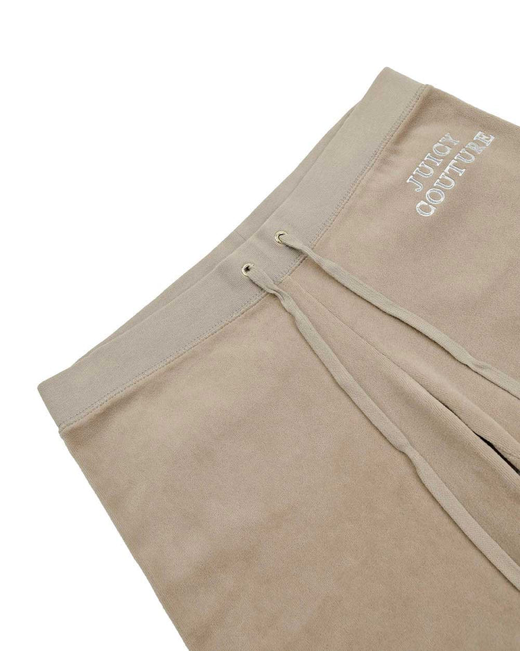Suede Track Pants