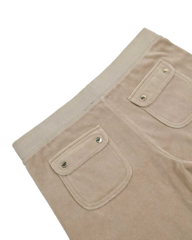 Suede Track Pants