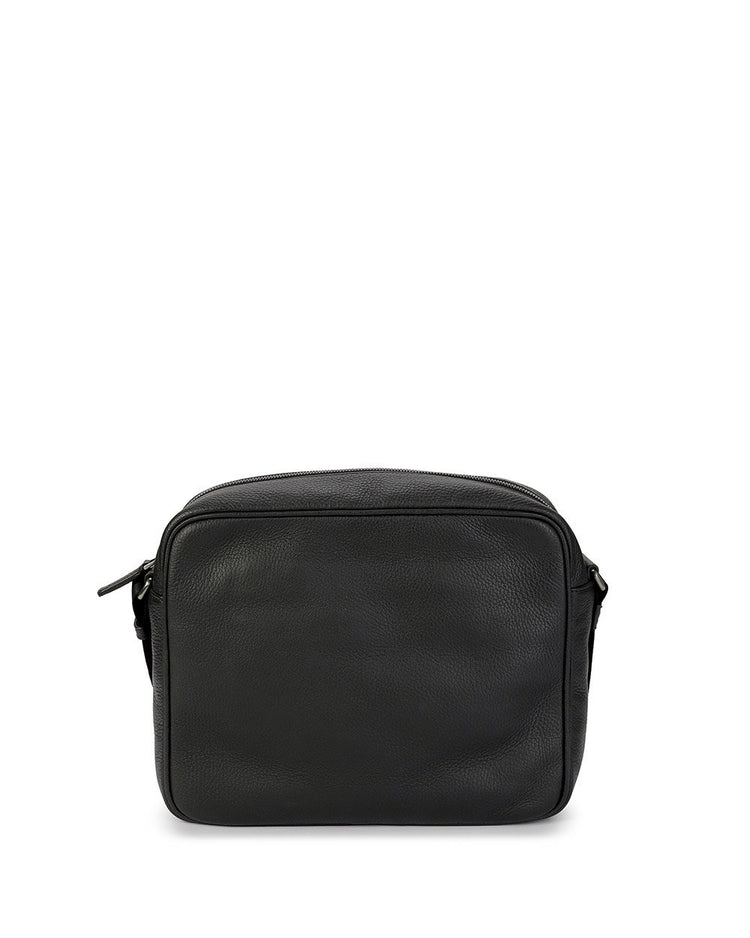 Logo Leather Crossbody Bag
