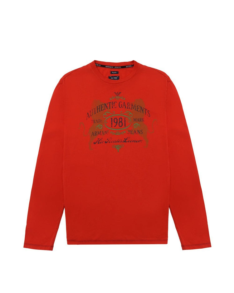 Cotton Long Sleeves T-Shirt