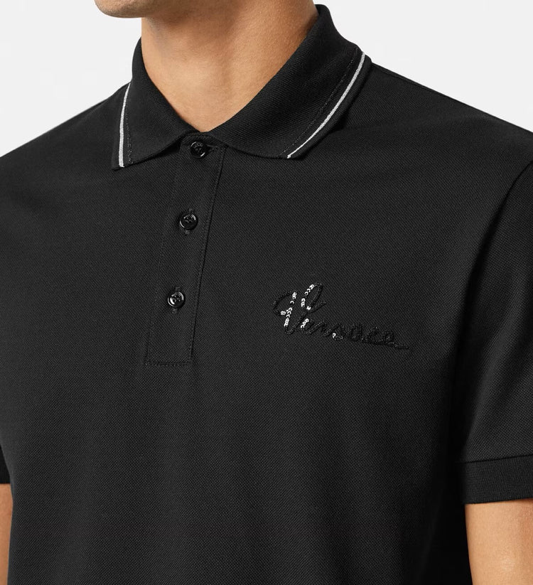 VERSACE  LOGO POLO SHIRT