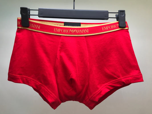 Stretch Cotton Briefs (1112106A598RED )