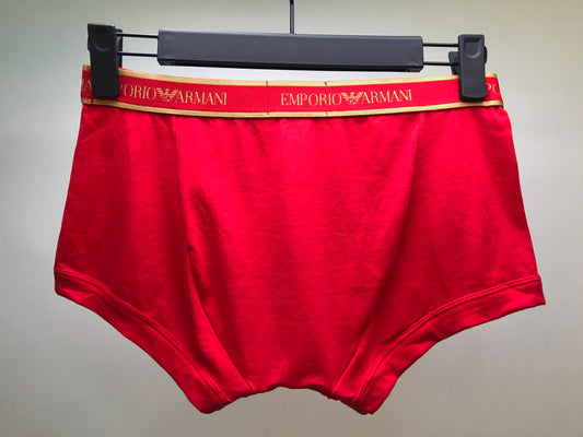 Stretch Cotton Briefs (1112106A598RED )