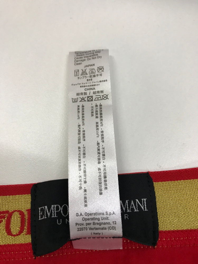 Stretch Cotton Briefs (1112106A598RED )