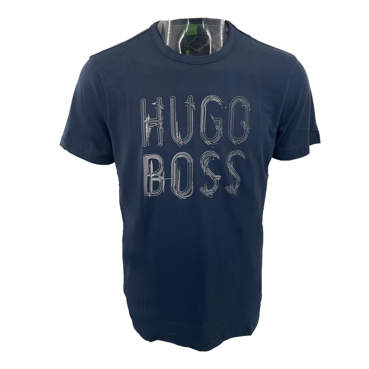 Logo Round Neck Short Sleeved T-Shirt (TEEOS)
