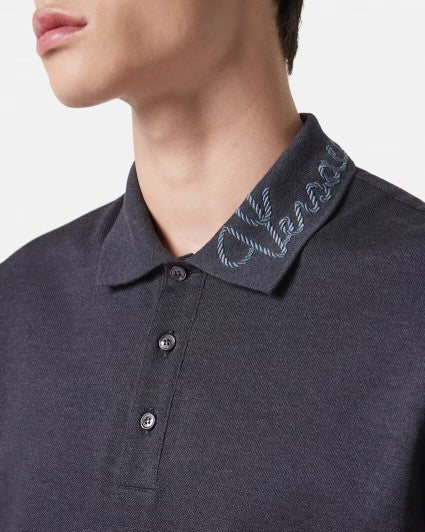 VERSACE  LOGO POLO SHIRT