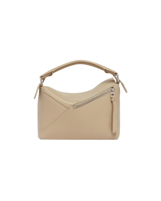 Small Puzzle Edge bag in soft grained calfskin