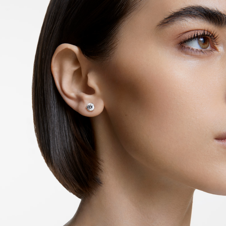 Stilla Stud Earrings with Single Crystal (1800046)