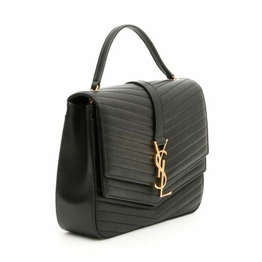 532652 BLACK CHAIN SHOULDER BAG