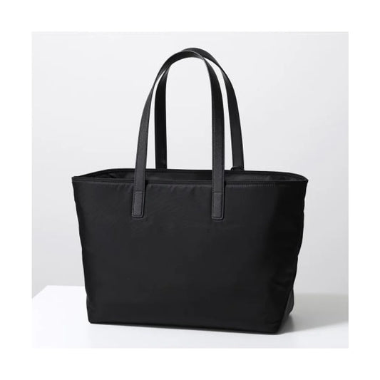 Re-Nylon and Saffiano leather tote bag