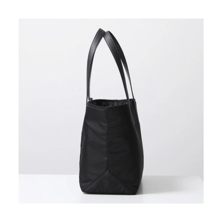 Re-Nylon and Saffiano leather tote bag
